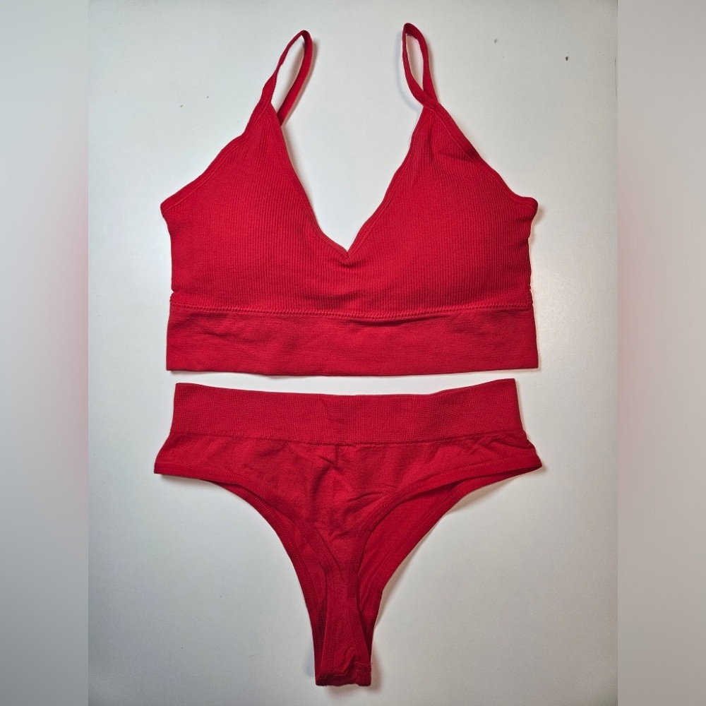 women's underwear set, bra and panties for training